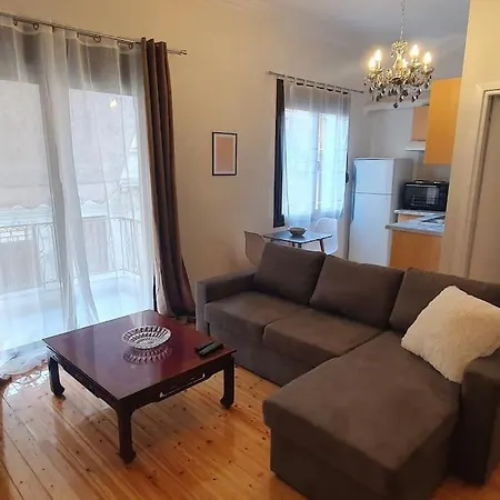 Spacious Beauty In Athens, 55m2, Metro 7' Apartment *