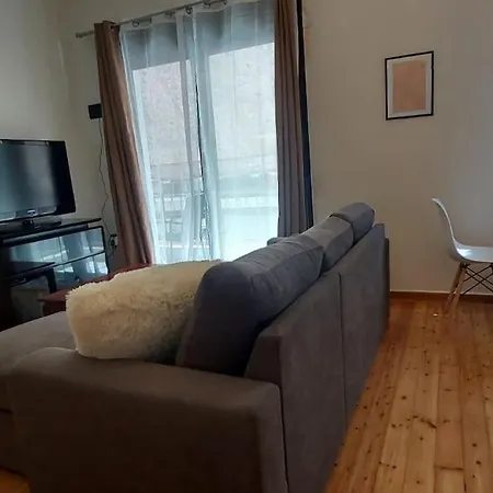 Spacious Beauty In Athens, 55m2, Metro 7' Apartamento Atenas